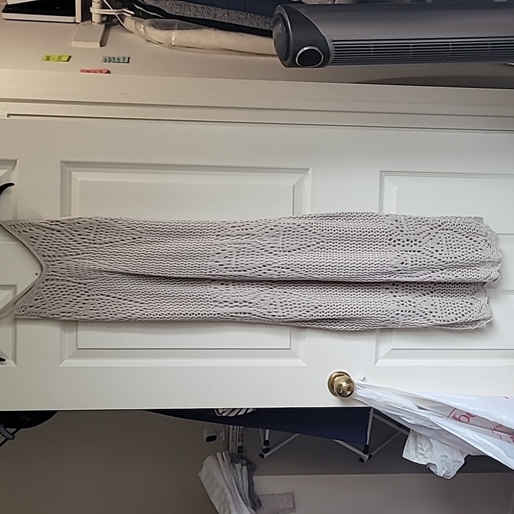 Crochet midi dress